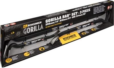 Roughneck® Gorilla Bar Set | 350, 600 & 900mm | 3 stuks - 64-401 Roughneck® Gorilla Bar Set | 350, 600 & 900mm | 3 stuks - 64-401