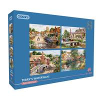 Terry's Waterways Puzzel 4x 500 Stukjes - thumbnail