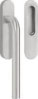 Formani Basics LB231Y hefschuifdeurbeslag PC69 - mat RVS - thumbnail