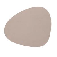 LIND DNA - Dinner Mat Curve - Placemat 37x44cm Nupo Clay Brown - thumbnail