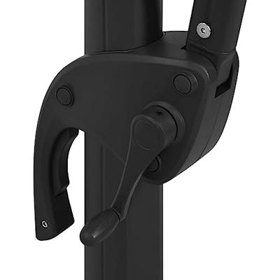 Parasol 4-laags met aluminium paal 250x250 cm terracottakleurig