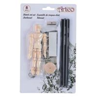 Tekenset, 8dlg. - thumbnail