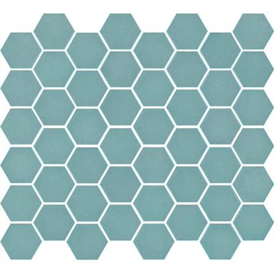Mozaiek Valencia Hexagon Turquoise 4,3x5,0