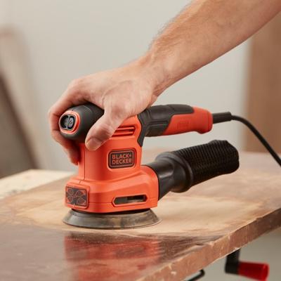 BLACK+DECKER BEW200 200W 4IN1 Multischuurmachine | Vlak-, detail-, en excentrische schuurzool | 1x Schuurvinger | 6x Schuurvellen - BEW200-QS BLACK+DECKER BEW200 200W 4IN1 Multischuurmachine | Vlak-, detail-, en excentrische schuurzool | 1x Schuurvinger | 6x Schuurvellen - BEW200-QS