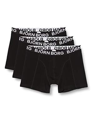 Boxershorts 3-Pack jongens onderbroeken - Cotton Stretch - Katoenen jongens onderbroeken - 116 - Zwart - Onderbroek - Ondergoed - 116 - Onderbroek