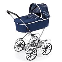 Poppenwagen Reig Classic Deluxe 70 x 42 x 89 cm Blauw - thumbnail