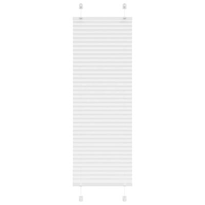 VidaXL Plissé rolgordijn 50x100 cm stofbreedte 49,4 cm polyester wit VidaXL Plissé rolgordijn 50x100 cm stofbreedte 49,4 cm polyester wit