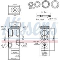 Expansieventiel, airconditioning 999390 - thumbnail