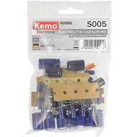 Kemo S005 Elektrolytische condensator assortiment 50 onderdelen - thumbnail