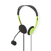 PC-Headset | On-Ear | 2x 3,5 mm Connectoren | 2,0 m | Groen - thumbnail