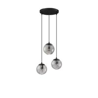 Lyora HanglampAbbacus 3-lichts smoke glas - 9236317 - thumbnail