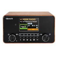 Albrecht DR 866 Radio DAB+, FM AUX, Bluetooth, DAB+, FM Voelbare toetsen, Spraakfunctie, Wekfunctie Walnoot - thumbnail