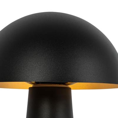 QAZQA Buiten vloerlamp zwart 65 cm - Mushroom QAZQA Buiten vloerlamp zwart 65 cm - Mushroom