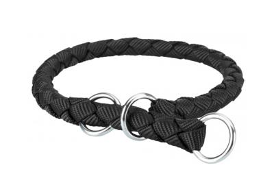 TRIXIE HALSBAND HOND CAVO SLIP HALSBAND ZWART 52-60X1,8 CM