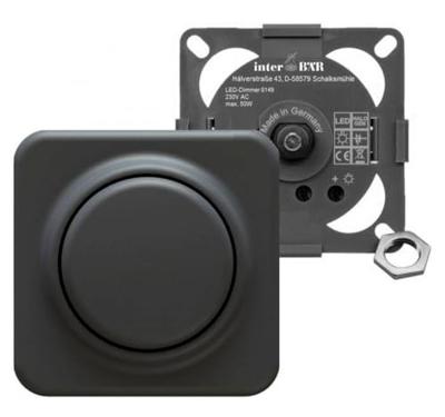 interBär 8149-000.01 Meubel-inbouwdimmer Zwart interBär 8149-000.01 Meubel-inbouwdimmer Zwart