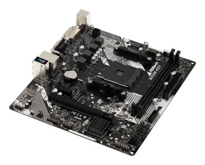 Asrock B450M-HDV R4.0 AMD B450 Socket AM4 micro ATX - thumbnail
