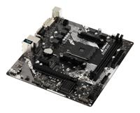 ASRock B450M-HDV R4.0 Moederbord Socket AMD AM4 Vormfactor Micro-ATX Moederbord chipset AMD® B450 - thumbnail