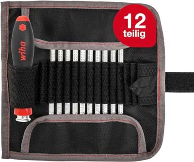 Wiha Set precisieschroevendraaiers | 11-delig | sleuf / PH / TX / 6-kant | 1 stuk - 27820 - 27820