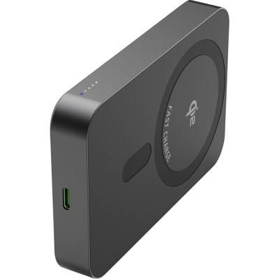 Hama Qi2 Wireless Power Pack 10000mAh Inductief Opladen Antraciet