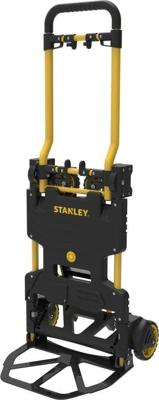 Stanley opvouwbare transportkar tot 70/137 KG Geel, zwart