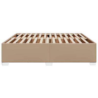 Bedframe kunstleer cappuccinokleurig 180x200 cm