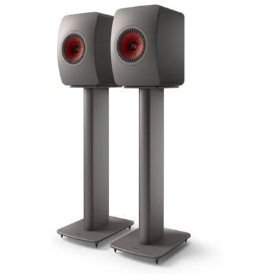 KEF Combi Deal LS50 Meta + S2 Floor Stands - Grijs