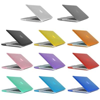 MacBook Pro 15.4 inch Kristal structuur hard Kunststof Hoesje / Case (blauw) - thumbnail