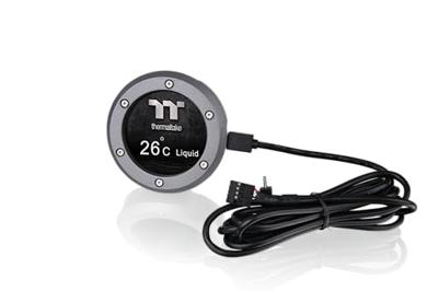 Thermaltake 2.1 inch Circle LCD Screen Kit Gray for Ceres 350MX LCD-paneelkit Zwart