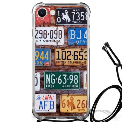 iPhone SE 2022 | 2020 | 8 | 7 Anti-shock Hoesje met foto Kentekenplaten iPhone SE 2022 | 2020 | 8 | 7 Anti-shock Hoesje met foto Kentekenplaten