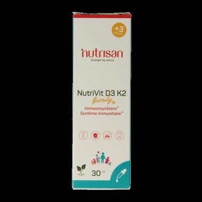 Nutrisan NutriVit D3 K2 Druppels Nutrisan NutriVit D3 K2 Druppels
