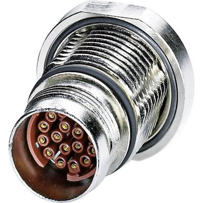 M17 Apparaatconnector. centraal montagedraad 1619035 ST-08S1N8AH100S Zilver Phoenix Contact Inhoud: 1 stuk(s)