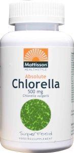 Mattisson HealthStyle Biologische Chlorella 500mg Tabletten