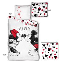 Disney Minnie Mouse Dekbedovertrek Love - katoen - thumbnail