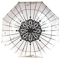 Esschert Design Paraplu Vogelkooi 81 cm Transparant/Zwart - thumbnail