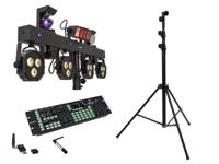 EUROLITE Set LED KLS Scan Next FX Compact Light Set + Controller + Steel Stand - thumbnail