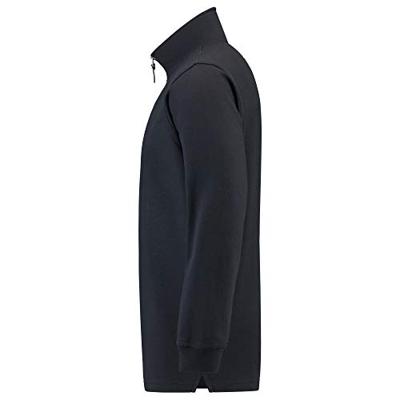 Tricorp sweater ritskraag - Casual - 301010 - marine blauw - maat L