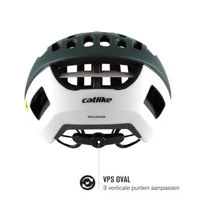 Catlike racehelm whisper ii maat m mat donkergroen/metal