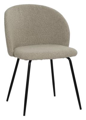 Artistiq Eetkamerstoel 'Keona' Structuurstof, kleur Taupe