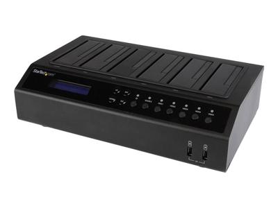 .com USB 3.0  eSATA 6-bay harde-schijfduplicatordock - 1:5 HDD-SSD-kloner en -wisser - Vaste-schijfduplicator - 5 bays (SATA-300)