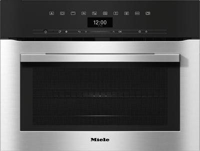 Miele H 7340 BM Inbouw oven met magnetron Grijs