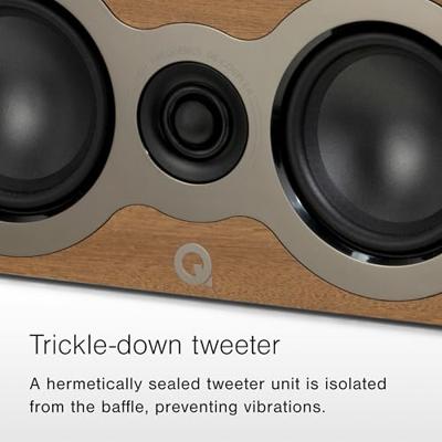 Q Acoustics: 3090c Centerspeaker - Claro rosewood