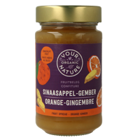 Fruit beleg sinaasappel / gember bio 250 Gram - thumbnail