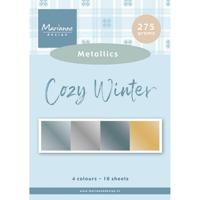 Marianne Design • cardstock cozy winter metallics - thumbnail