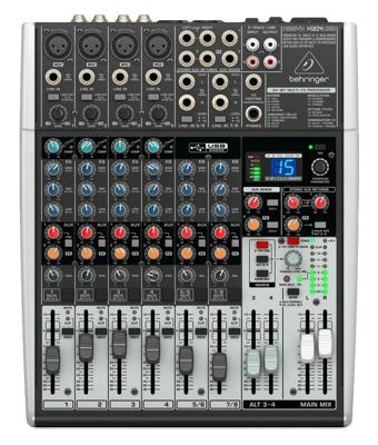 Behringer Xenyx X1204USB PA en studiomixer