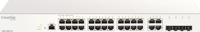 D-Link Nuclias Cloud-Managed DBS-2000-28 Switch - 24 x 10/100/1000 + 4 x Gigabit SFP gecombineerd - thumbnail