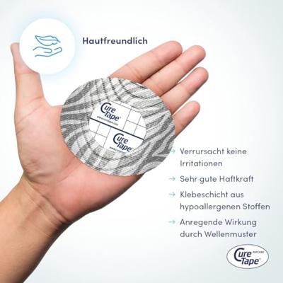 Cure Tape Sensor patch zebra 25 Stuks