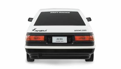 Amewi 1:18 RC auto Elektro Straatmodel AE86 Sprinter Trueno Scale Drift Wit Brushed Achterwielaandrijving RTR 2,4 GHz Incl. accu en laadkabel