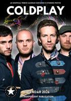 Coldplay - Chris Martin Kalender 2026 A3 - thumbnail