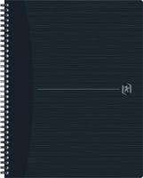 Oxford Origin spiraalschrift, ft A4+, 140 bladzijden, gelijnd, zwart - thumbnail