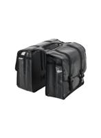 HEMA Dubbele Fietstas Bisonyl 40 Liter - Zwart - thumbnail